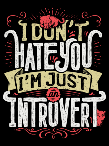 I don't hate you I'm just an introvert