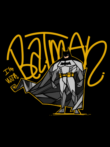 I'm with Batman
