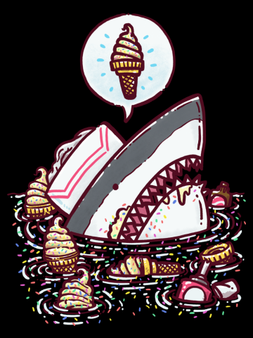 Ice Cream Cone Shark