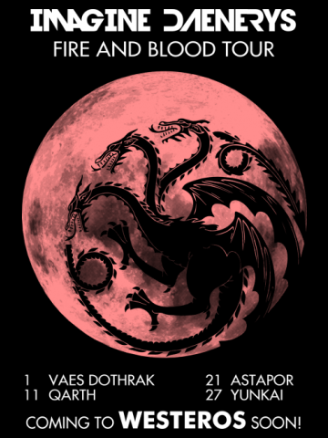 Imagine Dragons Tour - Game of Thrones