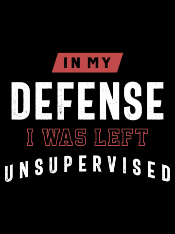 In My Defense I Was Left Unsupervised Funny Quotes