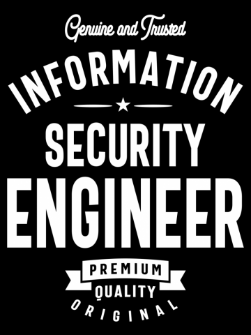Information Security Engineer Gift Funny Job Title Profession Birthday Idea