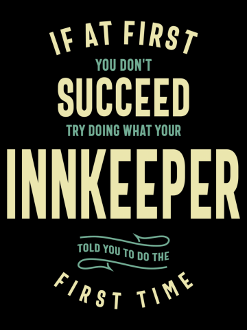 Innkeeper Job Title Profession Birthday Worker