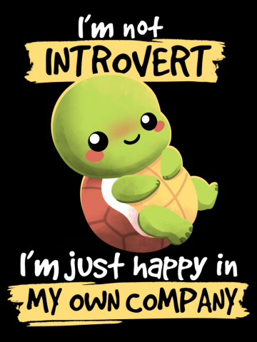 Introvert turtle
