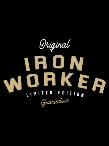 Iron Worker Funny Job Title Profession Birthday Worker
