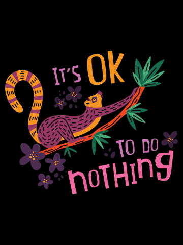 It's OK to do nothing