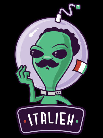 Italien - Funny Italian Alien