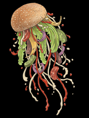Jellyfish Burger
