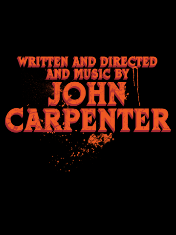 John Carpenter Written Directed By Music Retro Vintage Horror ...