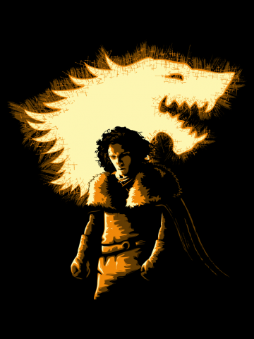 John Snow Knight - Game of Thrones