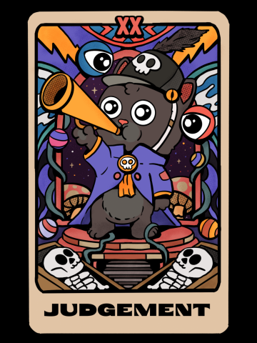 Judgement Cat Tarot