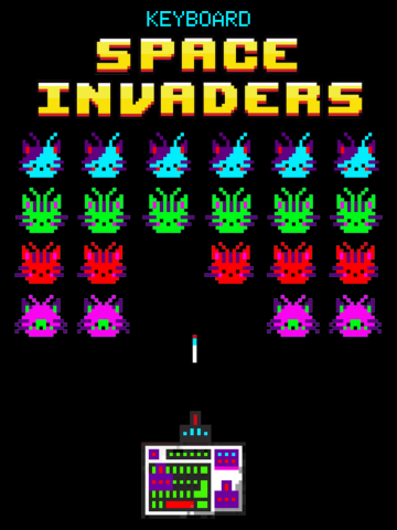 Keyboard Space Invaders