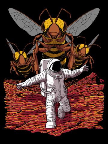 Killer bees from mars.