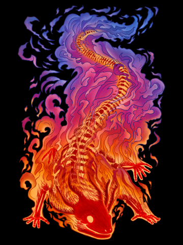 Kissed by Fire (color)