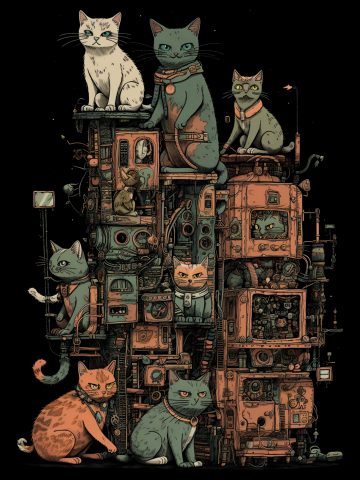 Kitten Robot Machine