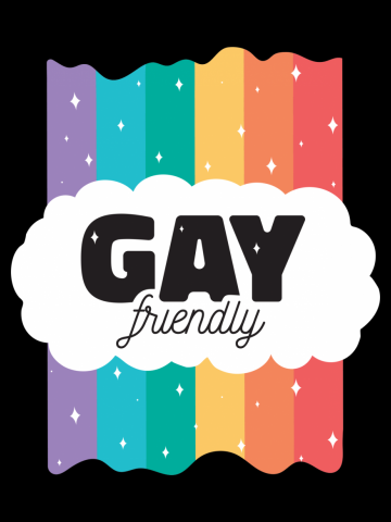 LGBT Pride Gay Friendly Rainbow LGBTQ+