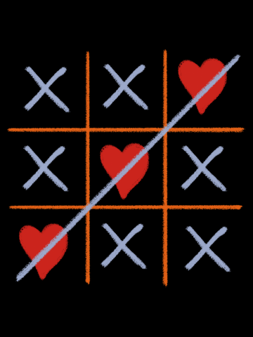 LOVE_HEART_STRIKE_CROSS_X