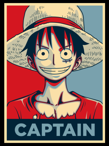LUFFY THE CAPTAIN