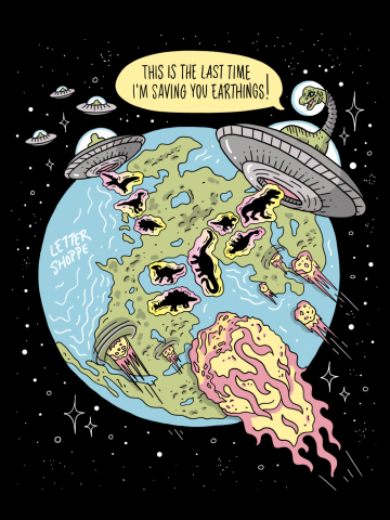 Last Time Earthlings (Pastel Version)