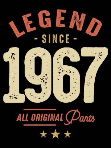 Legend Since 1967 - 56 Years and All Original Parts!