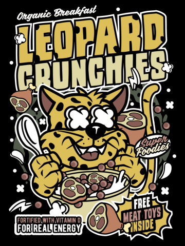 Leopard Crunchies - FunToons Collection