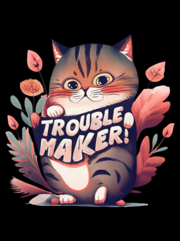 Lil' Troublemaker Cat