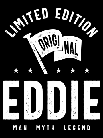 Limited Edition Original Eddie Funny Personalized Birthday