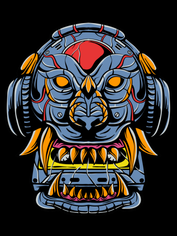 Lion cyborg