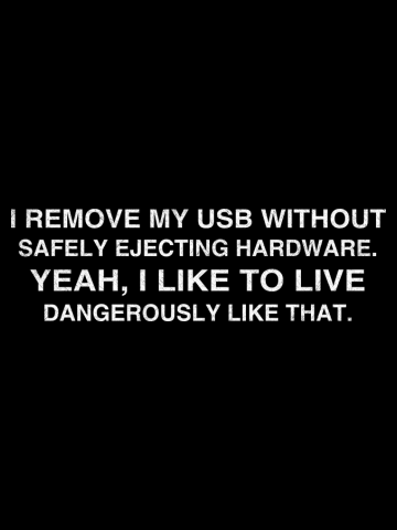 Living Dangerously: USB