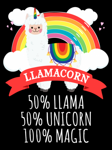 Llamacorn Rainbow