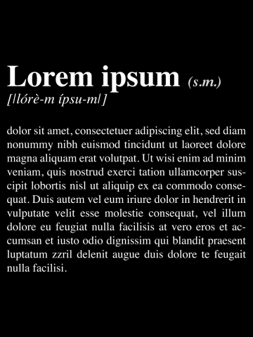 Lorem Ipsum