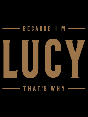 Lucy Name Personalized Birthday Name Lucy