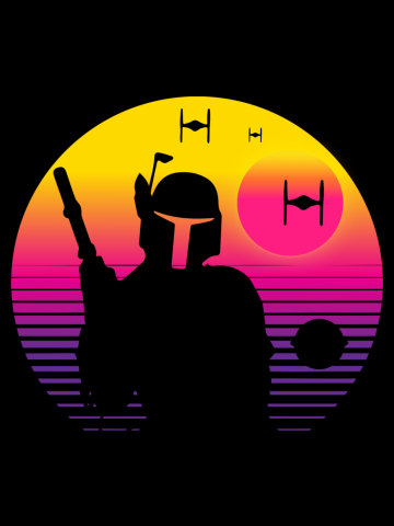 MANDALORIAN VAPORWAVE
