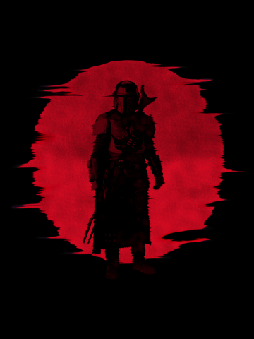 MANDO UNDER A BLOOD RED SKY