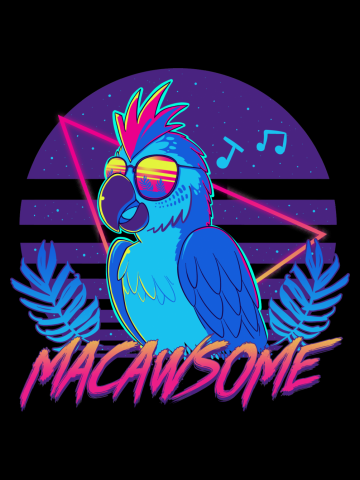Macawsome Parrot Macaw