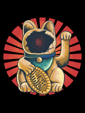 Maneko neki broken cat