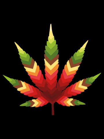Marijuana Hemp Leaf Autumn Weed Stoner