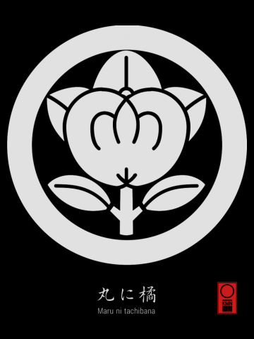 Maru ni tachibana | KAMON [ Japanese Family Crest ]