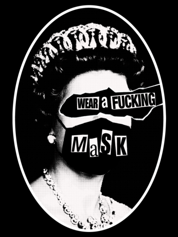 Masks Save The Queen