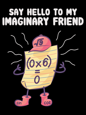 Math Joke Imaginary Friend