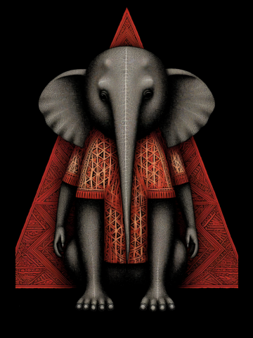 Meadow Mystique Elephant Wizard
