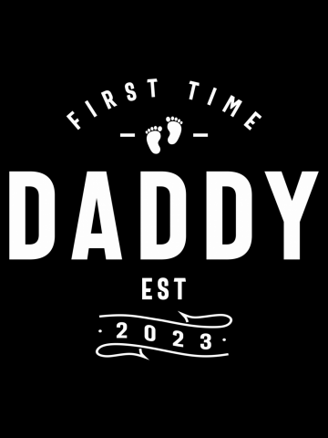 Mens First Time Daddy 2023 Father's Day Soon To Be Dad
