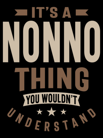 Mens It's a Nonno Thing Christmas Dad/Grandpa Funny