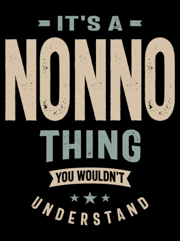 Mens It's a Nonno Thing Funny Dad Grandpa