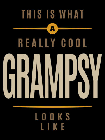 Mens This is What a Really Cool Grampsy | Father's Day