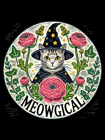 Meowgical Kitty Cat Wizard