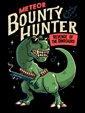Meteor Bounty Hunter T-Rex Dinosaur