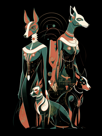 Mid-Century Dogs