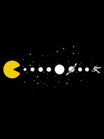 Minimalist Solar System Expansion Astronaut 