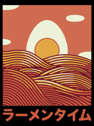 Minimalist Sunset Noodles